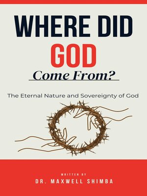 cover image of Where Did God Come From